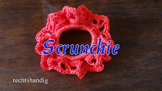 Haken  tutorial 589 Scrunchie [upl. by Analaj]