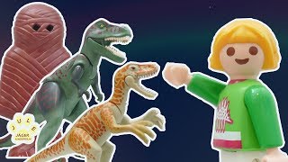 Playmobil Film deutsch Dinosaurier  Abenteuer im Museum  Kinderfilm mit Jule Jäger [upl. by Aikenahs]