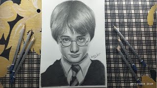 Harry Potter Pencil Drawing [upl. by Netsyrc]