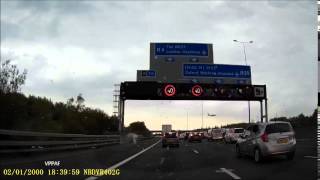 heathrow m25 dash cam [upl. by Atirehs]