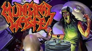 Municipal Waste Sadistic Magician Drum Cover [upl. by Elvia]