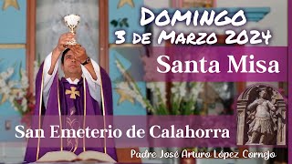 ✅ MISA DE HOY domingo 3 de Marzo 2024  Padre Arturo Cornejo [upl. by Ralfston4]