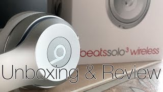 Beats Solo3 Wireless Unboxing amp Review [upl. by Nivi]