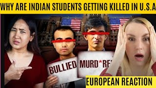 Why Are Indian Students Getting Klled In America  Nikita Thakur  Reaction [upl. by Anedal]