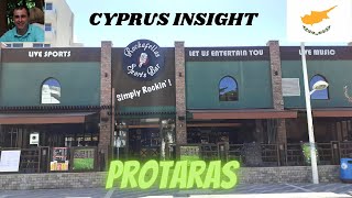 Protaras Cyprus  A Stroll Along the Strip April 2022 [upl. by Tiram]