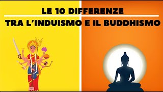 LE 10 DIFFERENZE TRA INDUISMO E BUDDHISMO [upl. by Filippa]