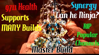 Warframe Inaros Prime Master build Review and more [upl. by Ellerd934]