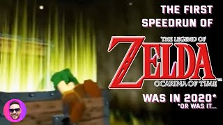 The First Ocarina of Time Speedrun was in 2020 [upl. by Akirret]