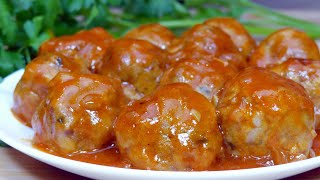 Cómo preparar las Mejores Albóndigas En Salsa Española Receta Fácil y Rápida [upl. by Gard]