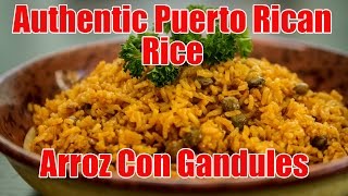 Authentic Puerto Rican RiceArroz Con Gandules Recipe  Episode 6 [upl. by Reeba]