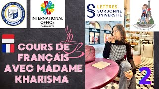 Cours 2  Cours de français avec Madame Kharisma cours numéro 2 [upl. by Lough]