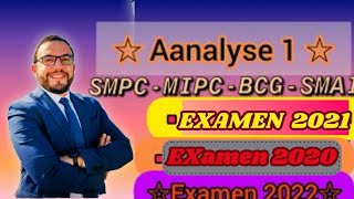 Analyse 1 📚 Examen 2020 préparation pour lexamen final partie3 [upl. by Shear237]