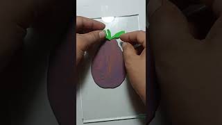 art painting painting hack trending shortfeed eggplant [upl. by Franchot]