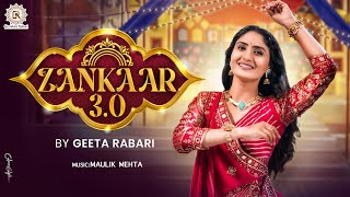 Geeta Rabari  Zankaar 30 ઝણકાર 30  Navratri Special Nonstop Garba 2024  Geeta Rabari Official [upl. by Egreog]