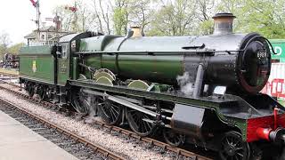 6989 BARKING away from Horsted Keynes on the Bluebell Railway 14th April 2024 [upl. by Arnaud]