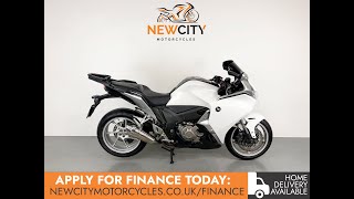 Honda VFR1200 1200 White Automatic 34286 Miles Used [upl. by Naryb]