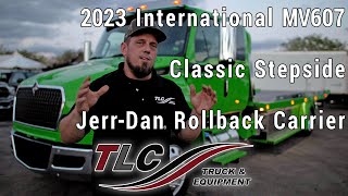 2023 International MV607 Classic Stepside JerrDanⓇ Rollback Carrier [upl. by Clementas]