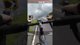 Pushing out the watts on a mountain shorts cycling roadbike [upl. by Durrej]