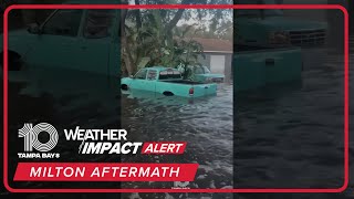 Flooding in Hillsborough County from Hurricane Milton 10tampabay tampabay florida [upl. by Anyrb]