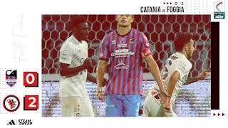 CATANIA  FOGGIA 0 a 2 gli Highlights [upl. by Witty]