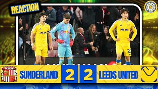 ILLAN MESLIER MISTAKE COSTS LEEDS UNITED  Sunderland 22 Leeds United Match Reaction amp Analysis [upl. by Rhodia]