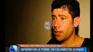 Vivir sin luz ni agua Telefe Noticias [upl. by Marl]