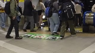 仙台駅在来線へ向かうエスカレーター（フロアマップも付けてみた） [upl. by Colligan]