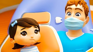 Wobbly Tooth Song  Going to the Dentist  Nursery Rhymes amp Kids Songs  Lellobee [upl. by Ayhtnic847]