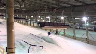 The worlds largest indoor ski area SnowWorld Landgraaf Free style [upl. by Ledda658]