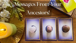 Pick A Card🪻Messages From Your Ancestors ✨ [upl. by Yrhcaz]