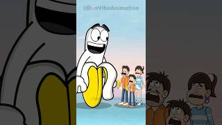 DuoVibe LOVES BANANA 😂😂Animation Memememes shorts [upl. by Leahplar495]