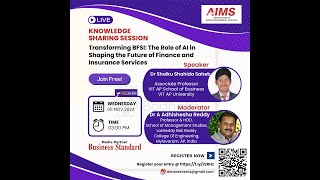 Transforming BFSI The Role of AI in Shaping the Future of Finance and Insurance Services [upl. by Aiak]