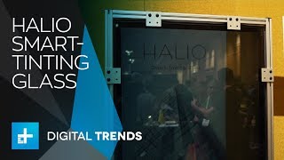 Halio Smart Window at CES 2018 [upl. by Ayekim858]