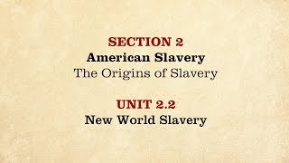 MOOC  New World Slavery  The Civil War and Reconstruction 18501861  122 [upl. by Gerardo]