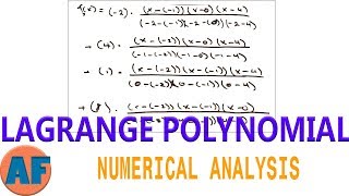 Lagrange Interpolating Polynomial  Easy Method [upl. by Ahsiemat]