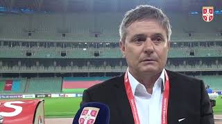 Selektor Dragan Stojković  Azerbejdžan  Srbija 12 Kvalifikacije za SP Baku 30032021 [upl. by Sachi146]