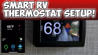 EasyTouch RV Thermostat HandsOn Functionality amp Demo [upl. by Eylhsa]