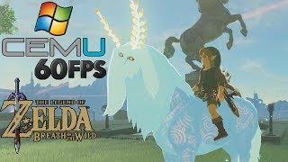 The Legend of Zelda Breath of the Wild 60 FPS HD Gameplay on Windows CEMU Emulator 🆕 [upl. by Lednahc]