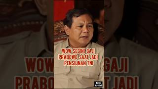 GAJI KECIL TERPAKSA JADI PENGUSAHA shorts information prabowo [upl. by Icnarf]