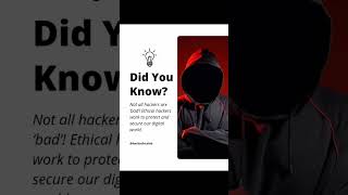 Fact on Ethical Hacker 🛡️💻 [upl. by Lasser]