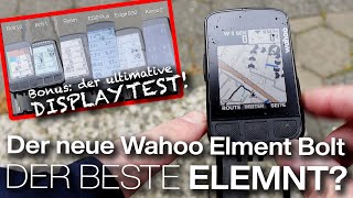 Wahoo Elemnt Bolt V2 Einrichtung NavigationRouting TestfahrtVergleich mit RoamGarmin 8301030 [upl. by Desma]