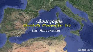 Chambolle Musigny 1er Cru Les Amoureuses  French wine map  Wine study [upl. by Elbring]