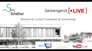 Livestream vum Schëtter Gemengerot vum 2962022 [upl. by Gotthelf]