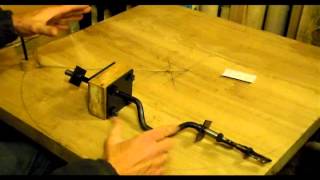 How to make a Joseph Moxon Treadle Wheel [upl. by Rentschler]