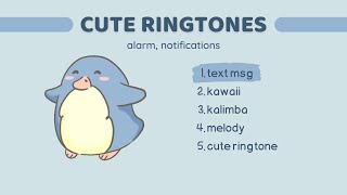 CUTE RINGTONES amp NOTIFICATION SOUNDS FREE  Zedge [upl. by Adekram]