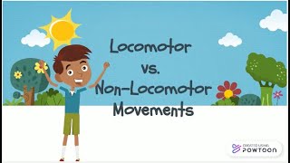 Locomotor vs Nonlocomotor Movement [upl. by Bazil]