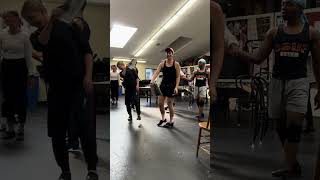 Newsies at Musical Theatre West Behind the Scenes vertical bonus footage [upl. by Karlotta]