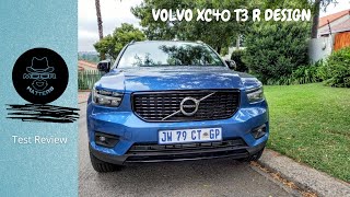 Volvo XC40 T3 RDesign Test Review [upl. by Nilyram]