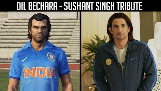 Dil Bechara  Tribute to Sushant Singh Rajput  WackDance Gaming [upl. by Airla]