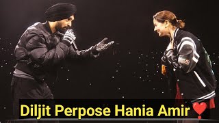 Diljit dosanjh Perpose Hania amir ❣️ [upl. by Vidovik]